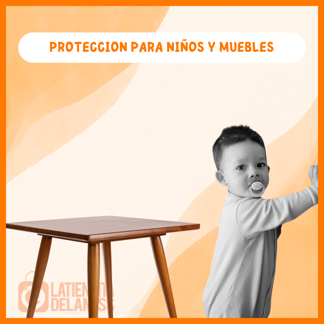 Protector de   silicona  para  esquina  de mesa ™ Pack de 4 Unidades